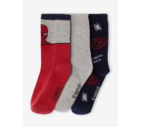 Pack of 3 Pairs of Marvel® Spider-Man Socks red