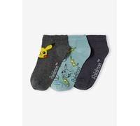 Pack of 3 Pairs of Pokémon® Trainer Socks sage green