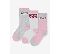 Pack of 3 pairs of regular cut Batwing socks LEVI'S KID'S rose