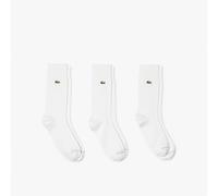 Pack of 3 Pairs of Socks in Plain Cotton Jersey Mix White