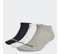 Pack of 3 Pairs of Trainer Socks Black + White + Grey