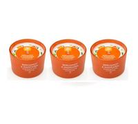 Pack Of 3 Pan Aroma Bergamot & Mandarin Scented Coloured Jar Candles 85G