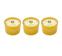 Pack Of 3 Pan Aroma Lemongrass Scented Jar Candles 85G
