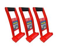 (Pack of 3) Panel Carriers Plasterboard Drywall Wood Carrying Handles 80kg