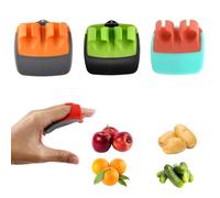 Pack of 3 Pendulum Peeler Asparagus Peeler Vegetable Peeler Palm Peeler Creative Hand-Held Peeler Made of Stainless Steel for Fruit Potato Carrot Cucumber