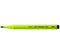 Pack of 3 - Pilot Lettering Calligraphy Pen Large 3mm Black