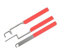 Pack of 3 Practical Locked Window Opening Tool Set Sturdy Corrosions Resistant Steel Window Opener with Comfortable Grip