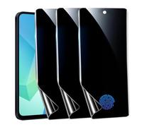 [Pack of 3] Privacy Screen Protector for Samsung Galaxy A16, Support Fingerprint Unlocking, Anti-Spy Flexible TPU Screen Protector for Samsung A16 6.7 Inch