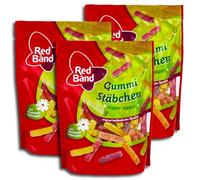 Pack of 3 Red Band Rubber Sticks Super Acid 3 x 200 g