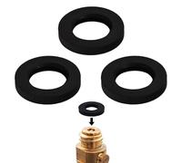 Pack of 3 Replacement Parts for Sodastream, Seal for Sealing Ring, Crystal Sealing Rings Replacement Seal, Seal Adapter, Easy Replacement Seal Replacement Seals Bottle, for All Soda Lovers