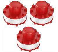 Pack of 3 Replacement Thread Spools for Einhell GE-CT 36/30 LI E, AGILLO 36/255 BL, AGILLO 18/200 - 2 mm Diameter, 8 m Length - High Quality ABS & Nylon Trimmer Spool - Compatible with Einhell 3405096