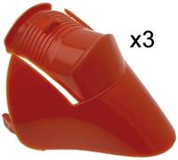 Pack of 3 Replacements for Stihl TS400 Spark Plug Cover 4223 084 7100