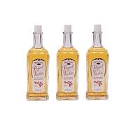 (Pack of 3) Royal Violets By Agustin Reyes 147.9ml Agua De Colonia Eau de Cologne Glass Bottle