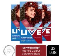 Schwarzkopf LIVE L68 Volcanic Blaze - L68 Volcanic Blaze / 0.66kg