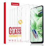 Pack of 3 Screen Protectors for Xiaomi Redmi Note 12 4G/5G & Poco X5 5G, Tempered Glass Film, Tempered Glass Film, Tempered Glass Film, Protective Glass, 9H Hardness Screen Protector, Anti-Scratch