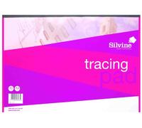 PACK OF 3 - Silvine A3 Tracing Paper Pad (40 Sheets Per Pack)