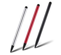 Pack of 3 Stylus for Tablet, Tablet Pen, Universal Capacitive Pen, 2-in-1 Stylus Tablet Pen for All Tablets, Mobile Phones, Capacitive Touchscreen Devices, Other Touch Screens