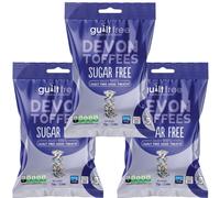 (Pack of 3) Sugar Free Devon Toffees 75g Diabetic Treats