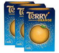 Pack of 3 - Terry Chocolate Orange Milk 145g | Made with Real Oranges | Suitable for Vegetarians