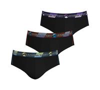 Pack of 3 Training Briefs Black