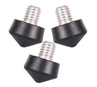 Pack of 3 Universal Anti-slip 3/8 Inch Tripod Monopod Rubber Foot Spike for Andoer Benro Gitzo Manfrotto Tripod Monopod