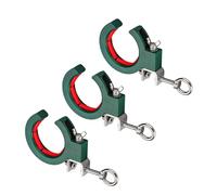 Pack of 3 Upgraded Tray Pulling Rollers Cable Pulley Smooth Wire Guidance Tool for Indoor and Outdoor Arrangement Improved Cable Pulley