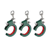Pack of 3 Upgraded Tray Pulling Rollers Cable Pulley Smooth Wire Guidance Tool for Indoor and Outdoor Arrangement Bridge Conduits Wire Routing Tool
