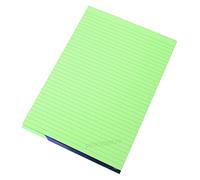 [Pack of 3] Visual Memory Aid A4 Green 100 Page Paper Notepad Refill Memo Lined Writing Pads