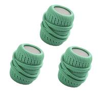 Pack of 3 Washing Balls for Washing Machine, Washing Ball Dryer Ball, Washing Ball for Washing Machine, Dryer Balls for Tumble Dryer, Reusable for Home Clothing Cleaning (3 Green)
