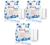 pack of 3 Water Softener Salt Blocks 100% Genuine Food Grade water softener salt block Compatible to All Water Softener Machine, Best For Laundry Kitchen Dishwasher Industrial use Salt Block 3 pack