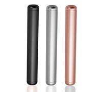 Pack of 3 Waterproof Joint Case 112 mm Joint Box Odour-Proof Metal Aluminium Joint Case Waterproof Joint Case Clean Design High Quality Long Large Tube Sleeve Box Storage