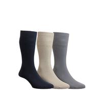 Pack Of 3 Wide Fit Top Sock Chums Multi 6-11