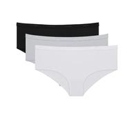 DIM Women's Boxer Set of 3 | Les Pockets EcoDIM Soft Touch | Cotton Stretch | Extra Flat Finishes | Everyday Comfort | Multicoloured