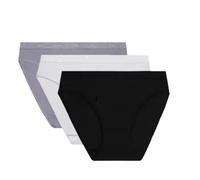 DIM Pack of 3 Les Pockets D4H00 Stretch Fabric Panties for Women