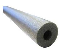 Pack of 3 x 2 Metre Lengths of 9mm Wall 15mm Pipe Total 6 Metres Polyethylene Pipe Insulation (Silver)