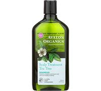 Pack of 3 x Avalon Organics Scalp Treatment Tea Tree Shampoo - 11 fl oz