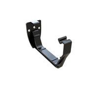 Pack of 3 x FreeFlow FRS609B 114mm Square Gutter Fascia Bracket Black