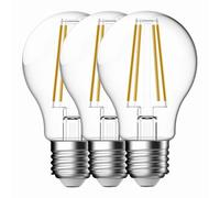 Pack Of 3 x Light Bulb 4.7w Smart LED Classic GLS A60 Dimmable 2200-6500K E27 [EEK: E]