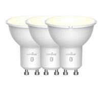 Pack Of 3 x Light Bulb White 4.8w Smart LED GU10 Dimmable 420lm 36° Beam 3-Pack [EEK: F]