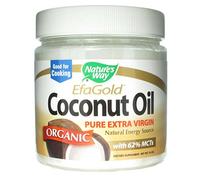 Pack of 3 x Nature's Way EfaGold Coconut Oil - 16 fl oz
