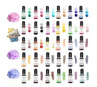 Pack of 30 Colour Pigments for Casting Powder, Concrete Paint, Paint for Casting Powder, Colour Pigments for Concrete, Casting Powder Paints, DIY Production Cement Coating Coloured Pigments