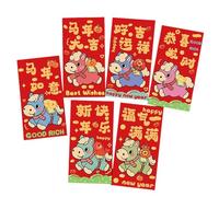 Pack of 30 Elegant Dragon Year Red Envelopes for Chinese New Year 2024 Festive Gifting Envelopes