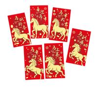 Pack of 30 Elegant Dragon Year Red Envelopes for Chinese New Year 2024 Festive Gifting Envelopes