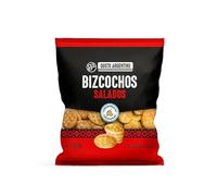 Pack of 30 Gusto Argentino Salty Biscuits 200g | Authentic Argentine Crunchy Snack | Perfect with Mate, Cheese, and Cold Cuts | Crispy & Light, Natural Ingredients