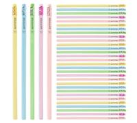 Pack of 30 Lucky Pencil Pencils with Eraser, You Create the Pencil HB Set Lucky Charm Good Luck Exam Gifts for Students from Teachers for Adults, Teachers Colleagues (New Gluck Pencil)