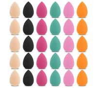 Pack of 30 mini make-up sponge, make-up sponge, small foundation puffs