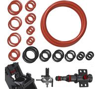 Pack of 30 Premium Silicone O-Rings for Coffee Machines - Compatible with Philips, Saeco, Spidem & Gaggia - Seal Set for Brewing Unit, Steam Valve and Outlet Valve - Heat Resistant & Durable