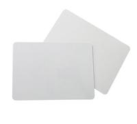 Pack of 30 Rigid MDF Plain A4 Whiteboards
