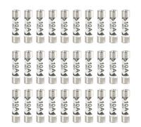 Pack Of 30 Small 10AMP Fuses High Sensitivity Fuses Temperature Resistant Set For UK Plugs & Extension Leads Household Circuit
