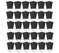 Pack of 30 Triangular Trampoline Replacement Buckles V Rings for Secure Bounce Galvanized Steel Construction Kids Trampoline Replacement Buckles